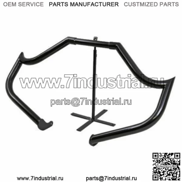 Аварийная защита двигателя Bad Dad 975 Black Pointed Harley Softail FLST FLS 00-17 (Для: Harley-Davidson)