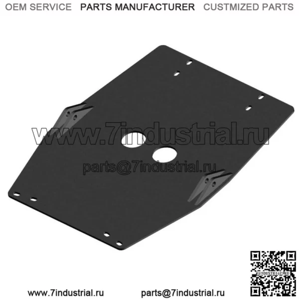 Комплект снегоочистителя для квадроцикла 48 дюймов Combo Honda Foreman 400 1995-02 Foreman 450 1998-04 - Image 2