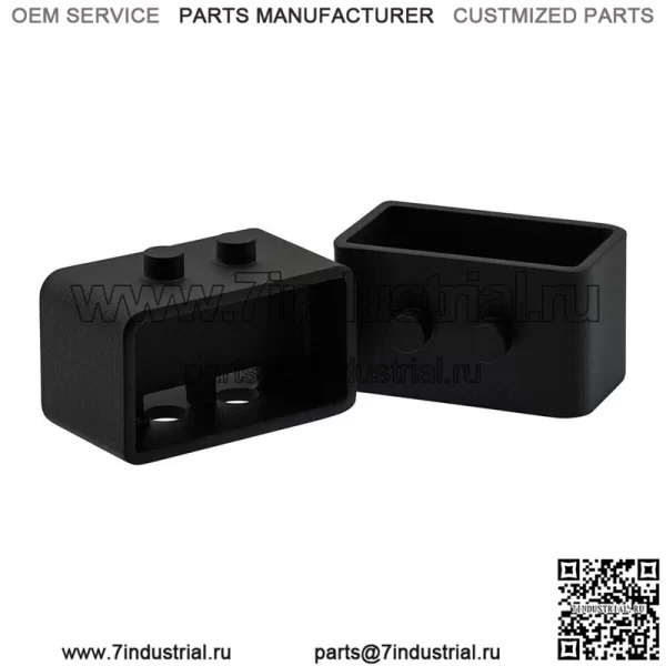 Подходит для Ford F-150 4WD 2004-2020 годов, стальные 1,5-дюймовые блоки заднего подъемного комплекта для выравнивания + U-образные болты - Image 2