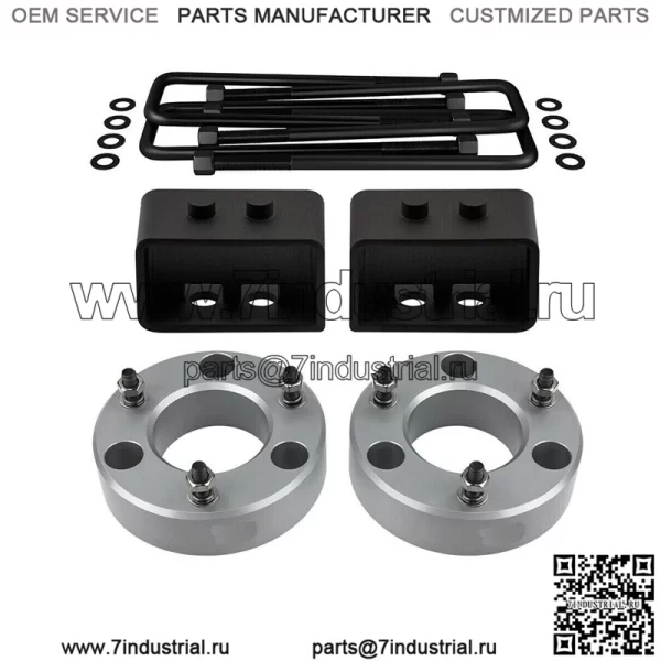 Полный подъемный комплект 3,5 дюйма спереди и 3 дюйма сзади для Ford F150 2WD 4WD 2004-2008 гг.