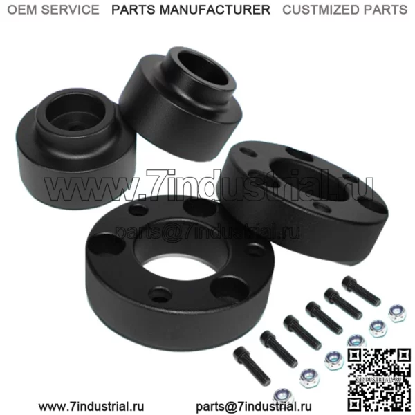 Для 2009-2017 Dodge Ram 1500 4WD 2 дюйма спереди + 1,5 дюйма сзади комплект выравнивающих подъемников, проставки