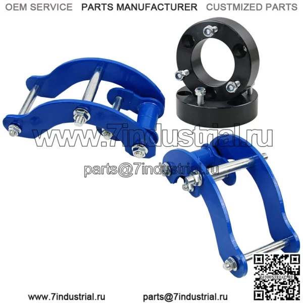 Передний и задний подъемный комплект с 2-дюймовой серьгой для Mitsubishi Triton L200 15-ON