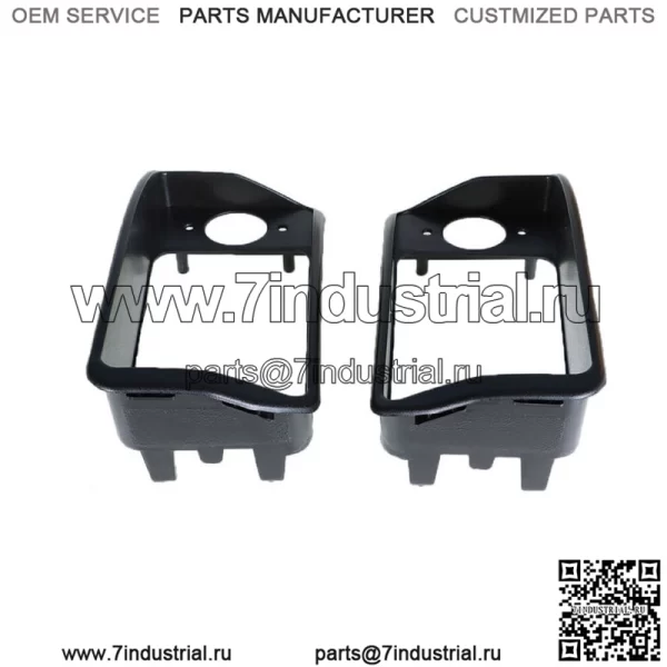 Для Club Car Golf Cart DS черные рамки для фар водителя 1016880 1016879 1993-UP