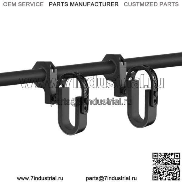 Кронштейн держателя стойки для оружия UTV 1,25–2 дюйма для UTV Polaris Ranger RZR XP Turbo Can-Am (для: более одного автомобиля) - Image 2