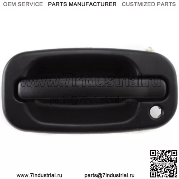 Наружная дверная ручка для Chevrolet Silverado 1500 99-2006 г., передняя левая, черный пластик (для: более одного автомобиля)