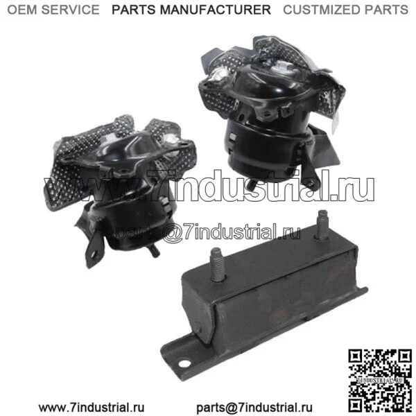 Крепление двигателя и коробки передач, 3 шт., подходит для Chevy Silverado 1500 4WD/GMC Sierra 1500 5.3L 4WD (для: Chevrolet Silverado 1500)