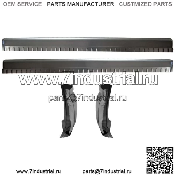 Комплект углов кабины Rocker Panel для Chevy Silverado GMC Sierra Ext 99-07. ПАРЫ КАБИН (Для: более одного автомобиля)