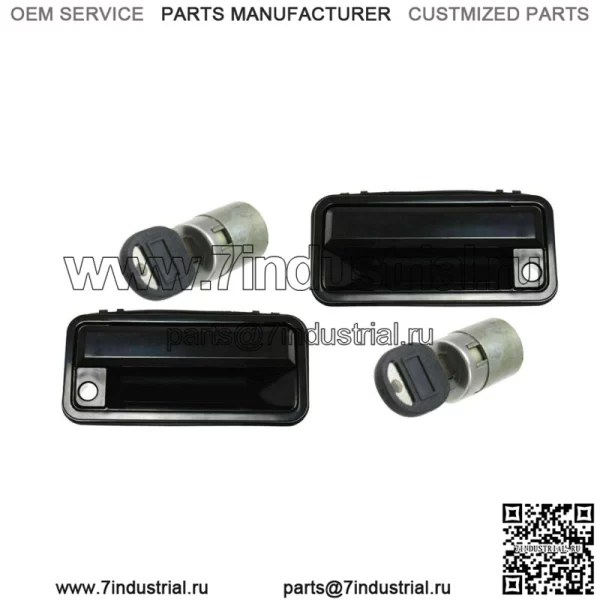 Дверные ручки + дверные замки спереди для пикапа Chevrolet GMC C/K 1988-2094 гг.