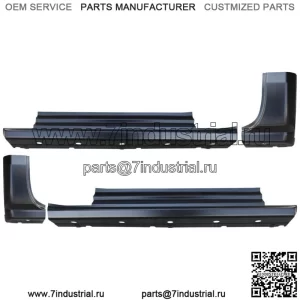 Левая правая сторона Chevy Gmc Pickup 2014-2018, съемные рокеры, углы кабины, 2 Dr Std Cab (для: более одного автомобиля)