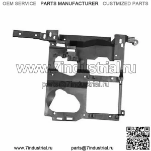 Новая левая панель крепления фары для GMC Sierra 1500 GM1221121 1999-2007 гг. (Для: более одного автомобиля)