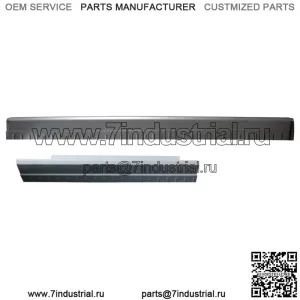 Комплект накладной рокерной панели для Chevy Silverado GMC Sierra 99-00 для 3-дверных пикапов (для: более одного автомобиля)