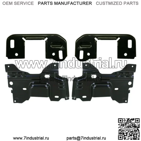 Комплект монтажных кронштейнов переднего бампера для Ford F-150 2009-2014 гг. (Для: Ford F-150)