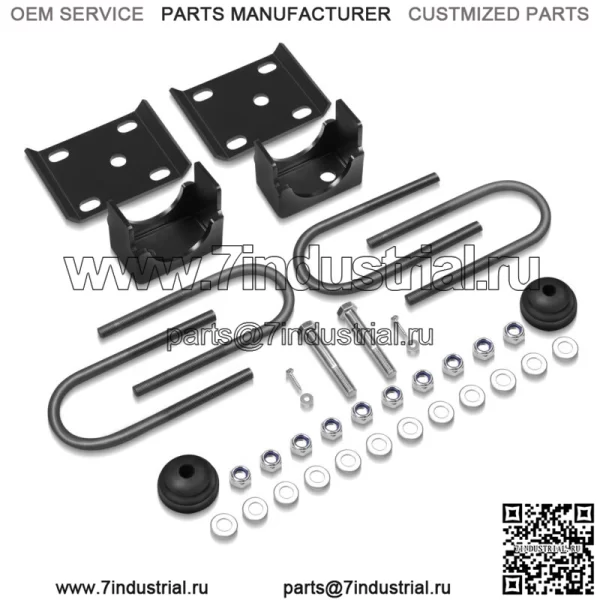 Комплект для опускания откидной оси 6 дюймов для Chevy Silverado C1500 88-98 с Ubolt (для: Silverado) - Image 2