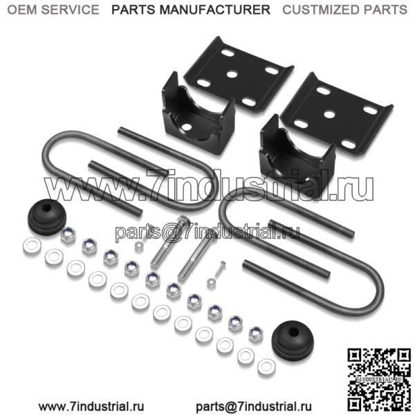 Комплект для опускания откидной оси 6 дюймов для Chevy Silverado C1500 88-98 с Ubolt (для: Silverado) - Image 3