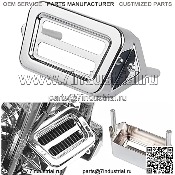 Хромированная крышка регулятора напряжения SHMT, выпрямитель для Harley Electra Glide Ultra Classic 1997-2008 Road King Classic 1998-2008 Street Glide 2006-2008 - Image 2