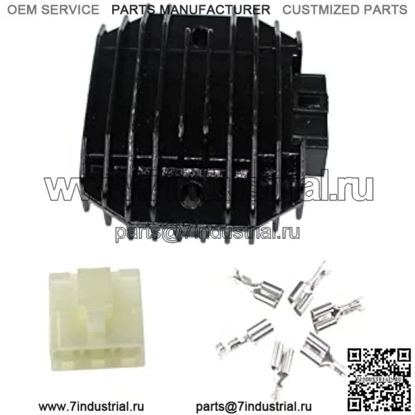 Регулятор напряжения для John Deere 130 160 165 170 172 175 176 180 185 186 240 242 245 260 265 285 320 325 345 355D 425 445 455 F510 F525 F735 LX172 LX176 LX178 X475 X485 X495 X575 X585 X595 - Image 2