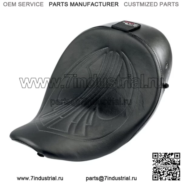 Дэнни Грей AirHawk BigSeat с возможностью установки спинки водителя для Harley
