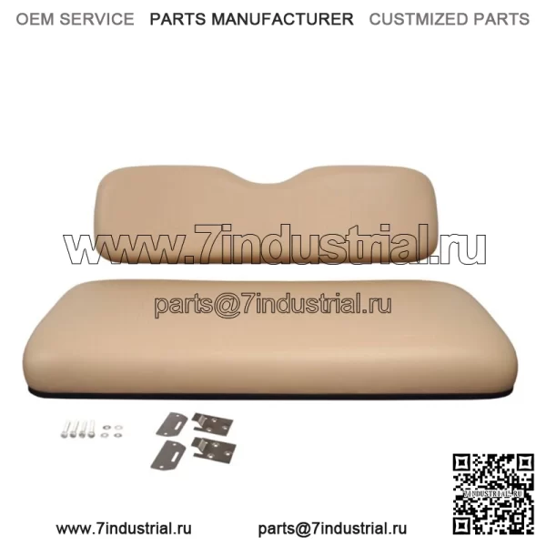 Переднее сиденье TAN подходит для гольф-кара EZGO TXT 1994-2013 гг., комплект подушек для днища и наклона спинки - Image 2