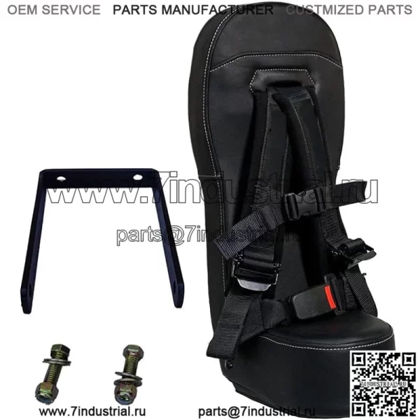 Сиденье с отбойником RZR 800/900 (2008-2014 гг.) с 4-точечным ремнем безопасности | 2- и 4-местные | Все монтажное оборудование включено | Подходит для передней или задней части | Простая установка
