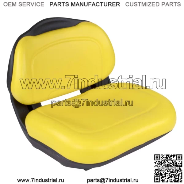Новое сиденье со средней спинкой AM136044 подходит для John Deere X300 X300R X304 X320