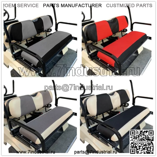 Комплект чехлов на заднее сиденье гольф-кара для Yamaha Club Car EZGO Golf Cart X-Small