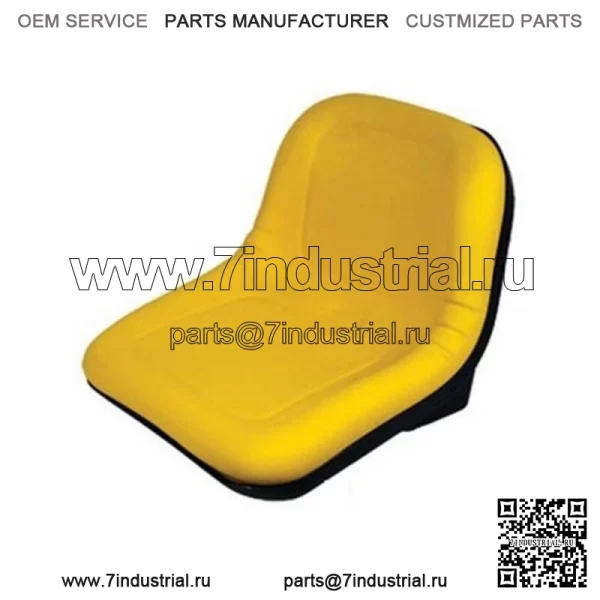 (4) Желтое сиденье с высокой спинкой подходит для John Deere, подходит для Gator TX, подходит для Gator XUV, - Image 2