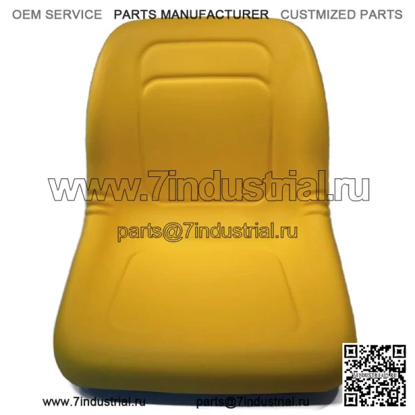 (4) Желтое сиденье с высокой спинкой подходит для John Deere Gator TX, Gator XUV, Gator 4x2 HPX, 4x4 - Image 5