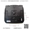 Желтое сиденье с высокой спинкой подходит для John Deere Gator TX, Gator XUV, Gator 4x2 HPX, 4x4 - Image 3