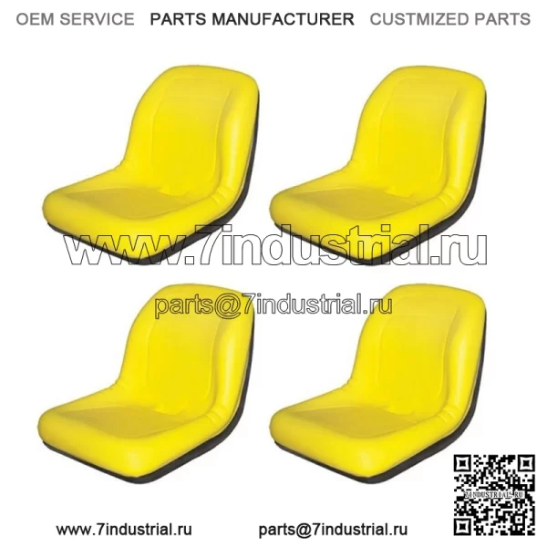 4 сиденья с высокой спинкой подходят для John Deere подходят для Gator TX / TX 4x2 / TX Turf / TX 4x2 Turf