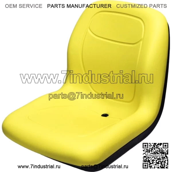 Желтое виниловое сиденье John Deere Gator подходит для Turf TX TXTurf Worksite и XUV