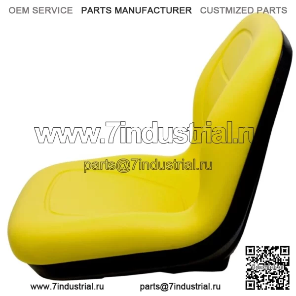 Желтое виниловое сиденье John Deere Gator подходит для Turf TX TXTurf Worksite и XUV - Image 3