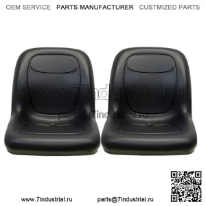 Пара черных виниловых сидений John Deere Gator (2 шт.) подходят для Turf TX TXTurf Worksite и XUV