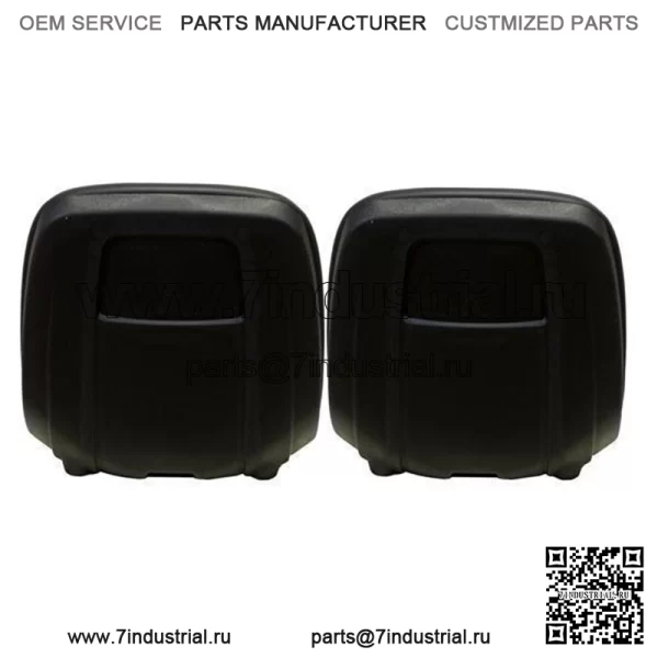 Пара черных виниловых сидений John Deere Gator (2 шт.) подходят для Turf TX TXTurf Worksite и XUV - Image 3