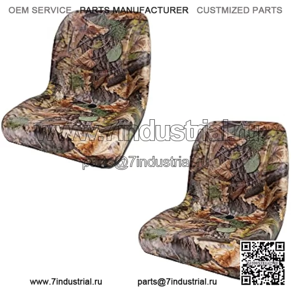 E-VG11696-CAMO Камуфляжные сиденья (2) для John Deere Gator со сливным отверстием 6X4 DIESEL GATOR (серийный номер 02298 >), 4X4 TRAIL GATOR, 4X4 TRAIL HPX GATOR, 6X4 GATOR (серийный номер 020789 >), 4X4 HPX ГАТОР (ГАЗ),+++