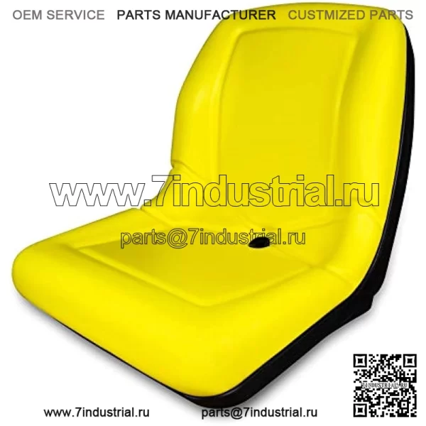 (2 сиденья) Сиденья для John Deere Gator TX 4X2 Turf 4X2 HPX XUV 850D, E Gator, Turf, TE Gator Turf Electric, TH Turf, 4X4 Trail, TH 6X4 Diesel — VG11696 — сиденья с высокой спинкой - Image 4