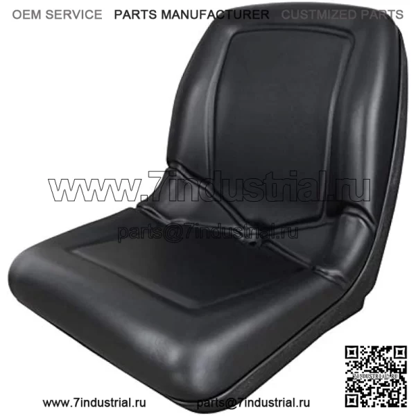 (2 места) Черное сиденье с высокой спинкой для John Deere Gator TX 4X2 TURF 4X2 HPX F725 VG11696 - Image 2