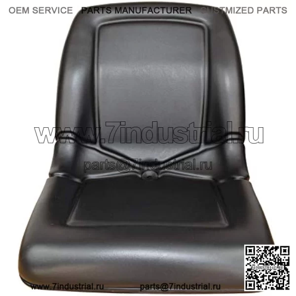 (2 места) Черное сиденье с высокой спинкой для John Deere Gator TX 4X2 TURF 4X2 HPX F725 VG11696 - Image 3