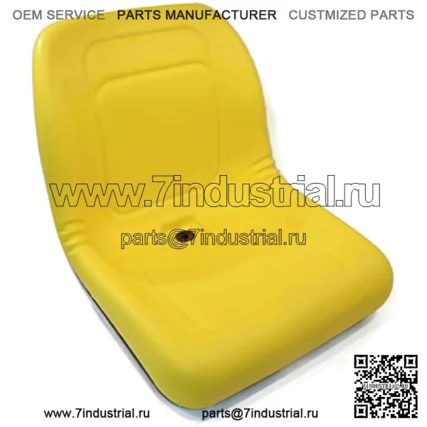 (2) Желтые сиденья с ВЫСОКОЙ спинкой для John Deere Gator XUV 620i, 850D, 550, 550 S4 UTV - Image 5