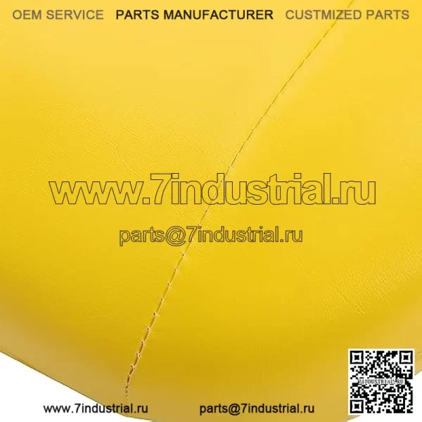 Нижняя подушка сиденья совместима с John Deere XUV 615E 625i 815E 825E 825i 825M 855D 855E 855M S4 Замена Gator для AM140624 Желтый - Image 5