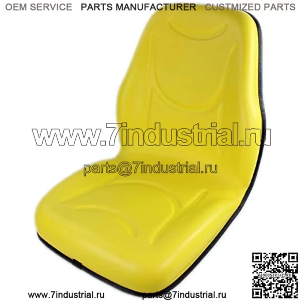 E-LVA12909 Сиденье DirectFit для John Deere 3033R, 3038R, 3039R, 3045R, 3046R, 3320, 3520, 3720, 4310, 4320, 4410, 4510, 4520, 4610, 4720, 4710.