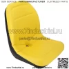 Виниловый желтый комод Bobcat с ковшовым сиденьем подходит для John Deere 4720 4520 2520 70 4700 4320 270 4400 4710 3120 240 250 320 подходит для Case 440 450 420 430 90XT подходит для Gehl подходит для Case IH подходит для Caterpillar подходит для Montana - Image 4