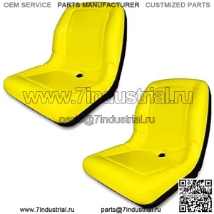 СИДЕНИЯ TRAC (2 сиденья) Желтое сиденье для John Deere Gator CS TS TX 4X2 AM133476 — сиденья с высокой спинкой