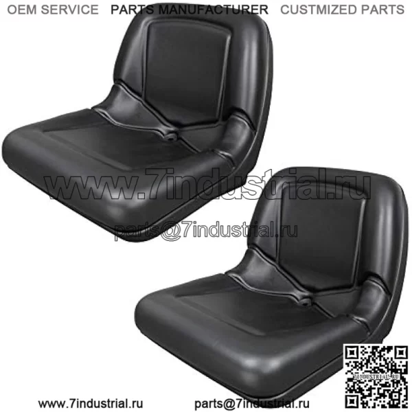 TRAC SEATS (2 сиденья) Черное сиденье для John Deere Gator CS TS TX 4X2 AM133476