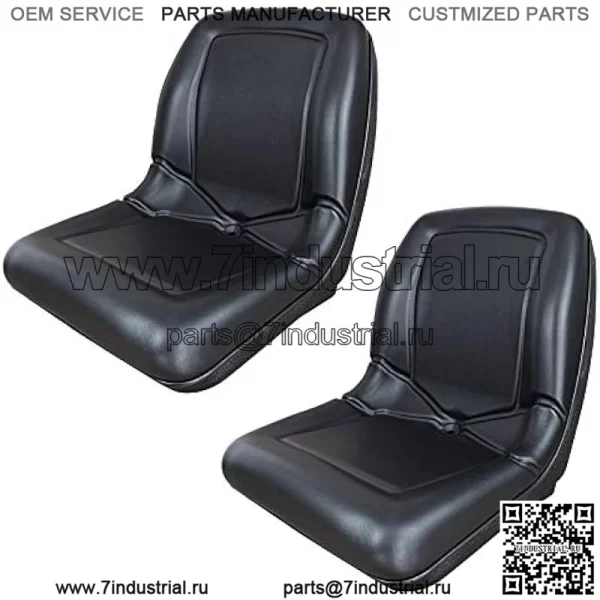 TRAC SEATS (2 сиденья) Черное сиденье с высокой спинкой для John Deere Gator CS TS TX 4X2 AM133476