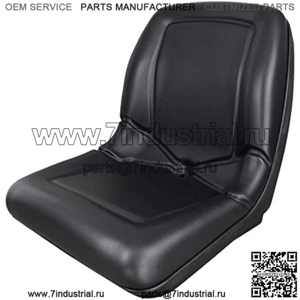 TRAC SEATS (2 сиденья) Черное сиденье с высокой спинкой для John Deere Gator CS TS TX 4X2 AM133476 - Image 2