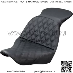 Сиденье Saddlemen Explorer Lattice Stitch Touring Seat M8 Harley 18+ Softail FXLR FLSB (Для: Harley-Davidson)