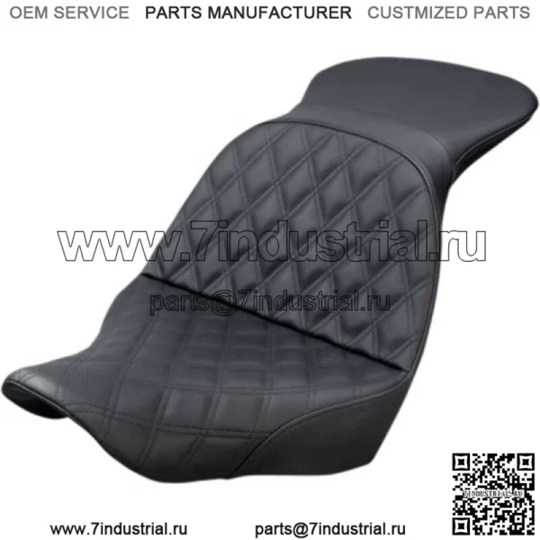 Сиденье Saddlemen Explorer Lattice Stitch Touring Seat M8 Harley 18+ Softail FXLR FLSB (Для: Harley-Davidson)