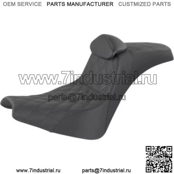 Сиденье Saddlemen Pro Series SDC Performance Grip 2 Up, спинка сиденья Harley Softail 18+ (Для: Harley-Davidson)