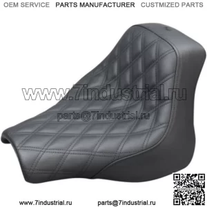 Сиденье Saddlemen Black Renegade Lattice Stitch Solo Seat Harley Softail Fat Bob FXFB M8 (Для: Harley-Davidson)