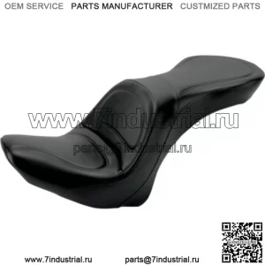 Сиденье Saddlemen Explorer Black 2 Up с прошитым гелевым сердечником Harley 06-17 Softail FLSTC (Для: Harley-Davidson)